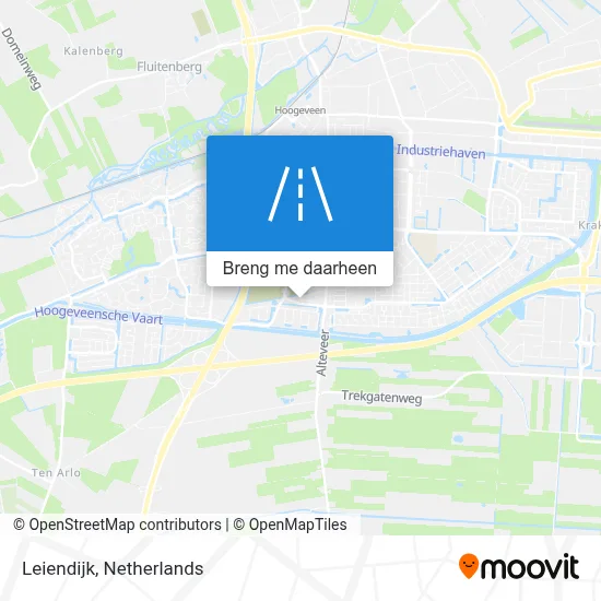Leiendijk kaart