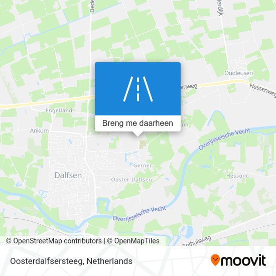Oosterdalfsersteeg kaart