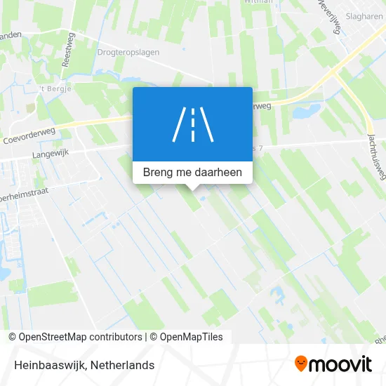 Heinbaaswijk kaart