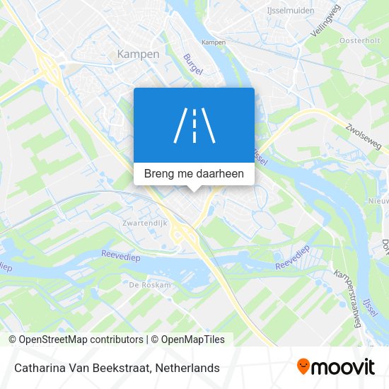 Catharina Van Beekstraat kaart