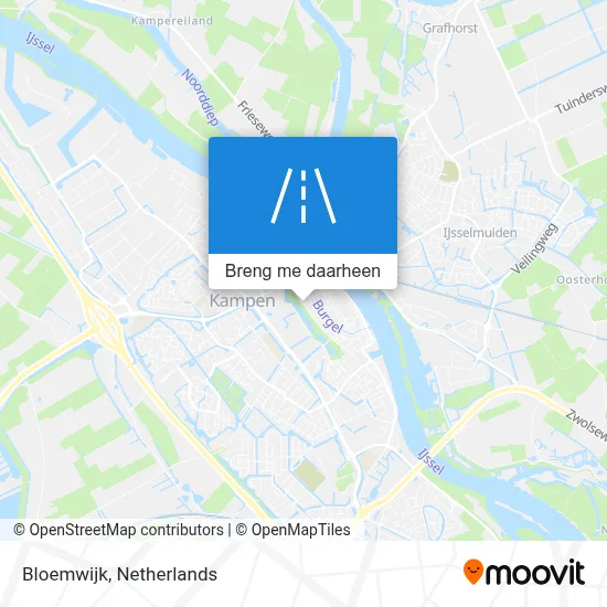 Bloemwijk kaart