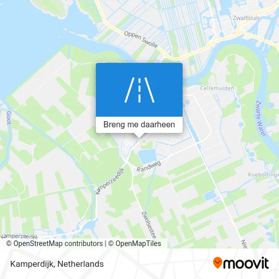 Kamperdijk kaart