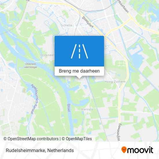 Rudelsheimmarke kaart
