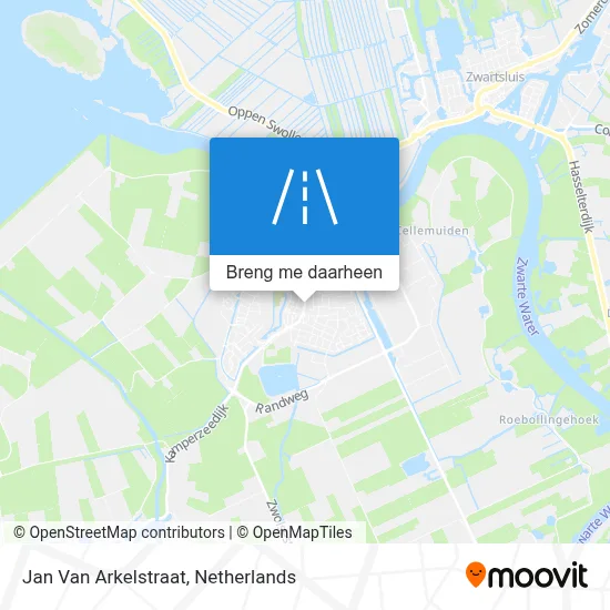 Jan Van Arkelstraat kaart