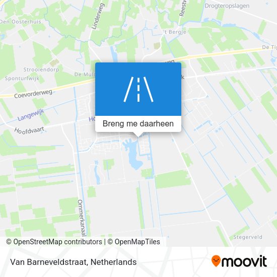 Van Barneveldstraat kaart