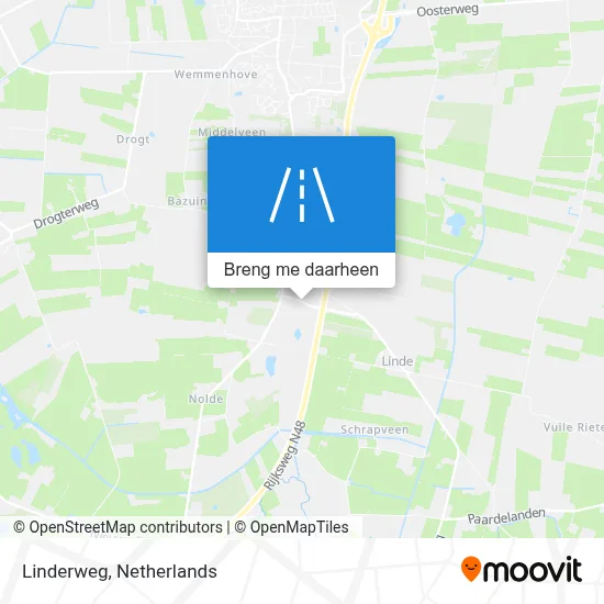 Linderweg kaart