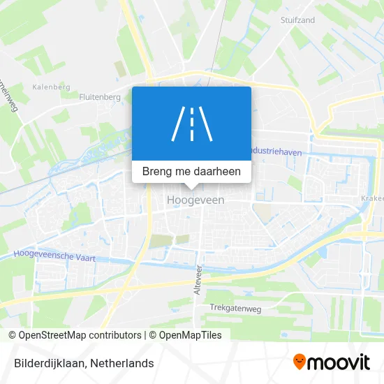 Bilderdijklaan kaart