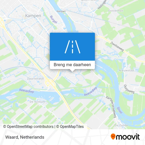 Waard kaart
