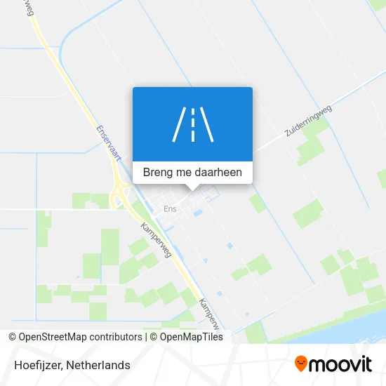 Hoefijzer kaart