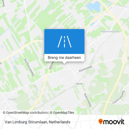 Van Limburg Stirumlaan kaart