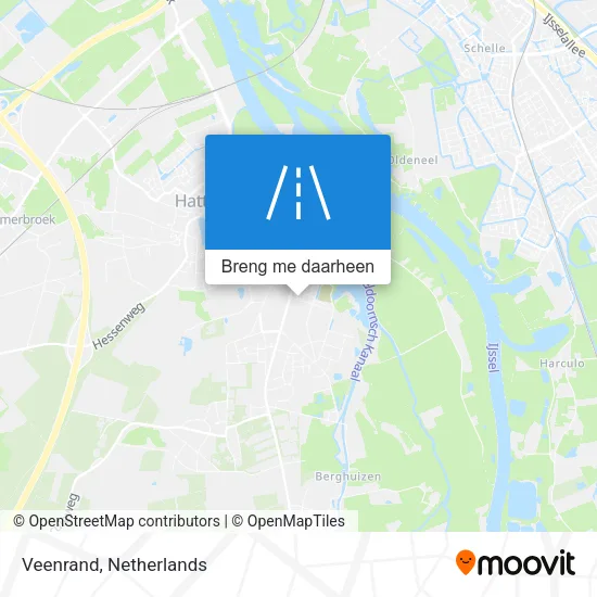 Veenrand kaart