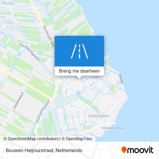 Bouwen Heijnszstraat kaart