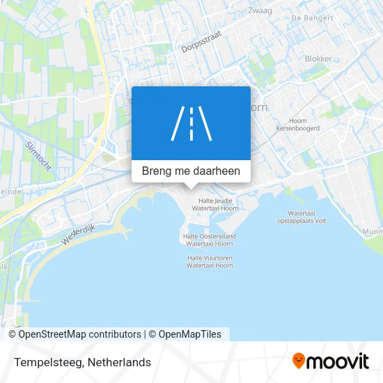 Tempelsteeg kaart