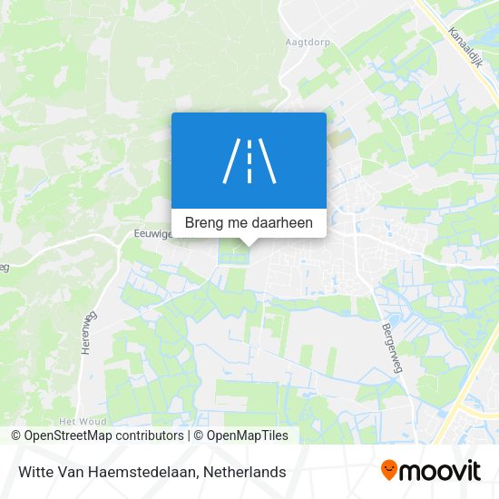Witte Van Haemstedelaan kaart