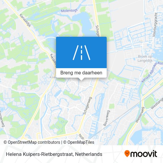 Helena Kuipers-Rietbergstraat kaart