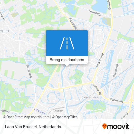 Laan Van Brussel kaart