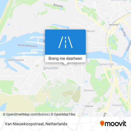 Van Nieuwkoopstraat kaart