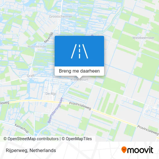 Rijperweg kaart