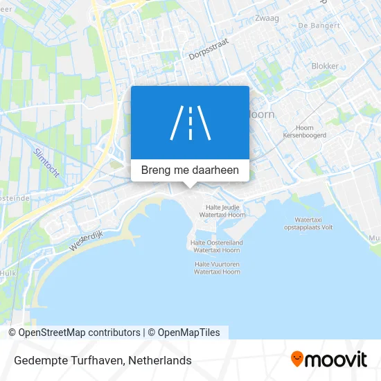 Gedempte Turfhaven kaart