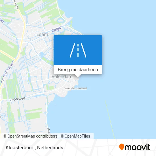 Kloosterbuurt kaart