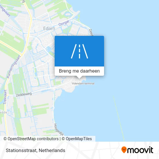 Stationsstraat kaart