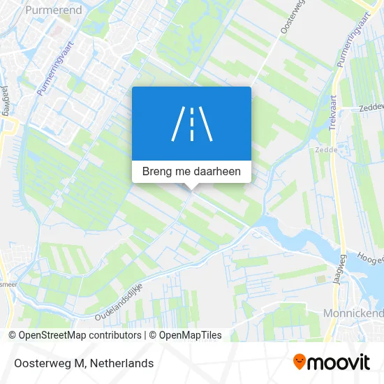 Oosterweg M kaart