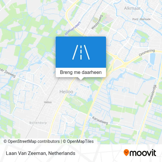 Laan Van Zeeman kaart