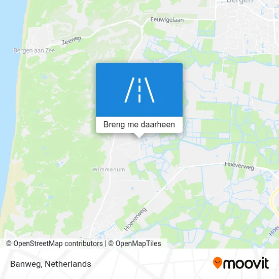 Banweg kaart