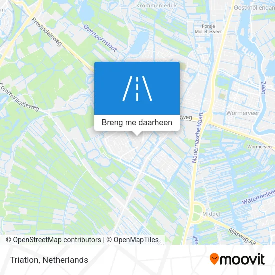 Triatlon kaart