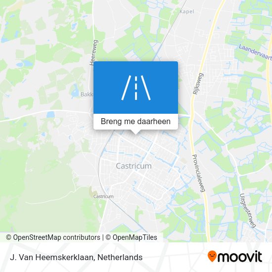 J. Van Heemskerklaan kaart