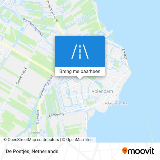 De Postjes kaart