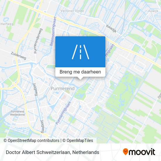 Doctor Albert Schweitzerlaan kaart