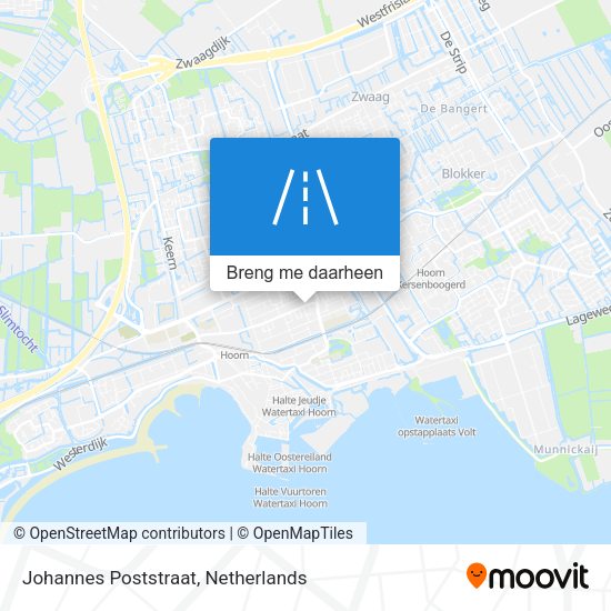 Johannes Poststraat kaart