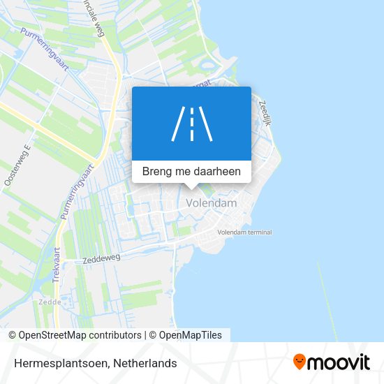 Hermesplantsoen kaart