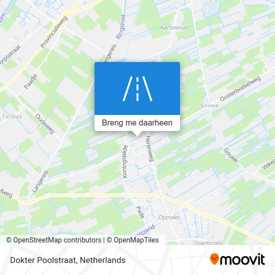 Dokter Poolstraat kaart