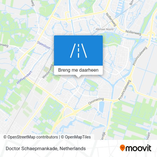 Doctor Schaepmankade kaart