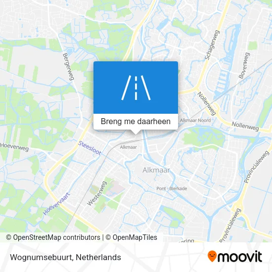 Wognumsebuurt kaart