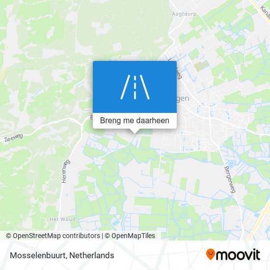 Mosselenbuurt kaart