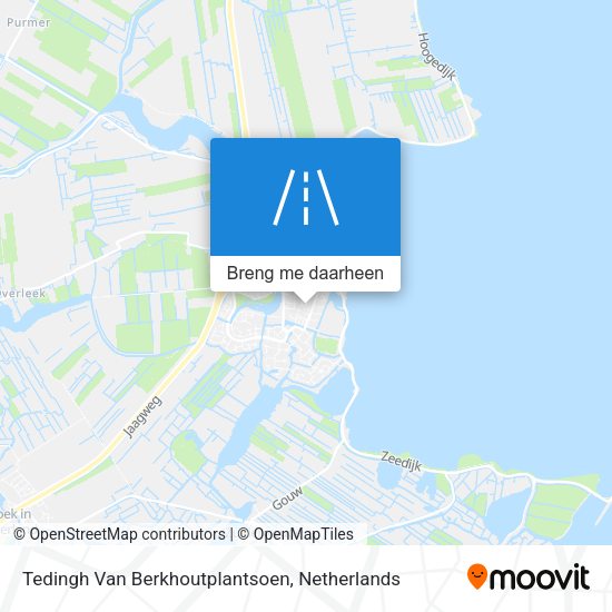 Tedingh Van Berkhoutplantsoen kaart