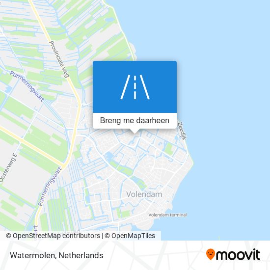 Watermolen kaart