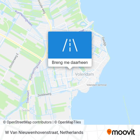 W Van Nieuwenhovenstraat kaart