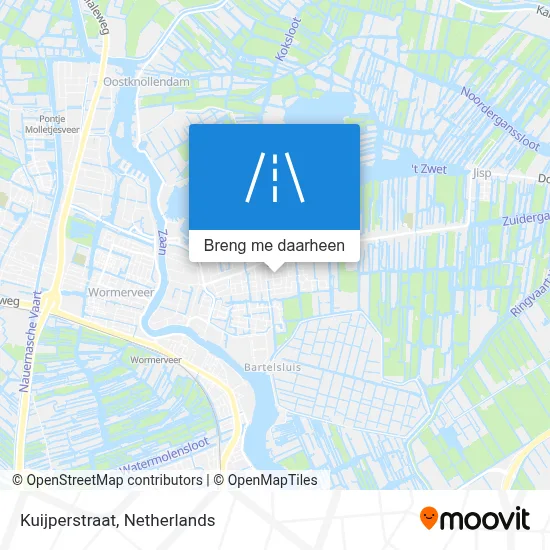 Kuijperstraat kaart