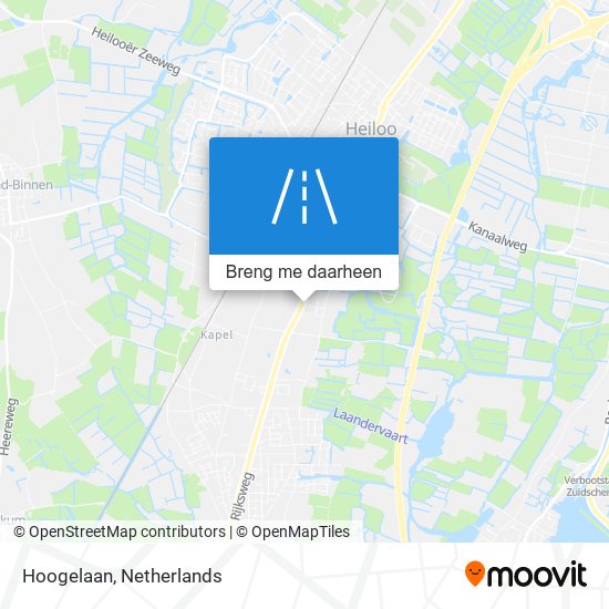 Hoogelaan kaart