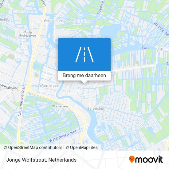 Jonge Wolfstraat kaart