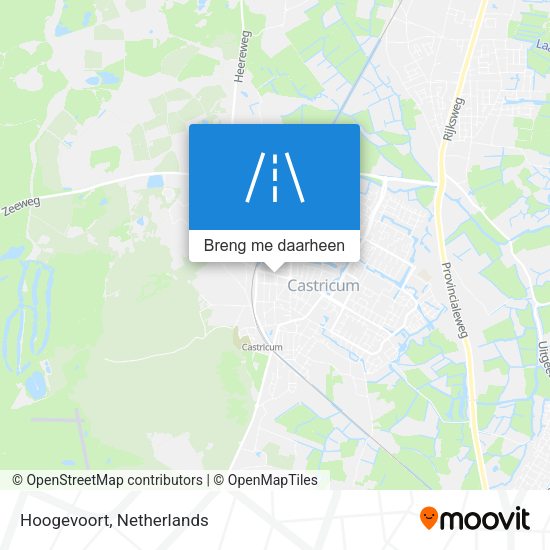 Hoogevoort kaart