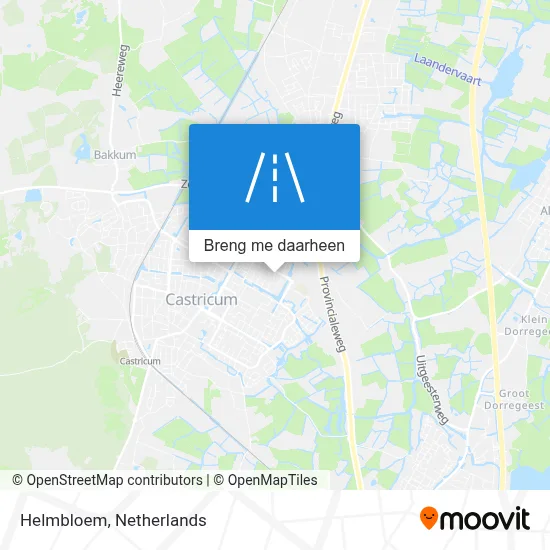 Helmbloem kaart