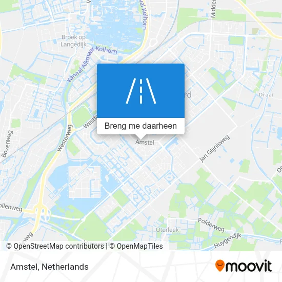 Amstel kaart