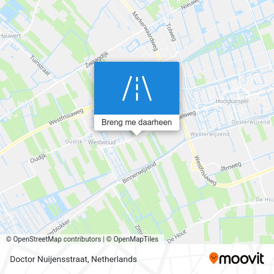 Doctor Nuijensstraat kaart