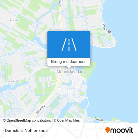 Damsluis kaart