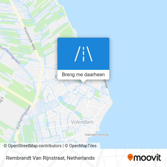 Rembrandt Van Rijnstraat kaart